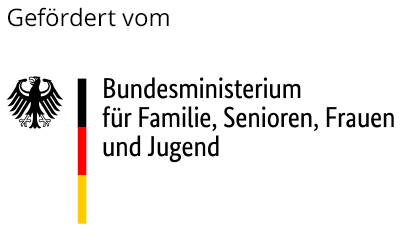 Link zur Startseite: Bundesministeriums für Familie, Senioren, Frauen und Jugend